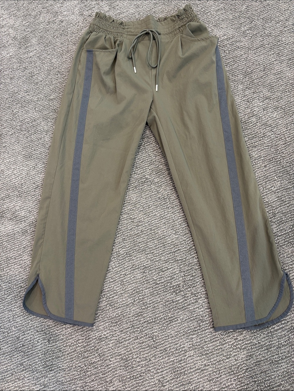 Olive Taupe Y2K Women’s Viral Track Pants